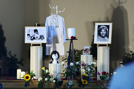 Trauerfeier für Urte Blankenstein in Berlin