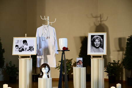 Trauerfeier für Urte Blankenstein in Berlin