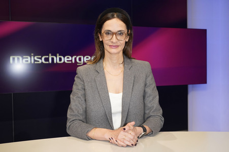 Talkshow 'maischberger' in Berlin