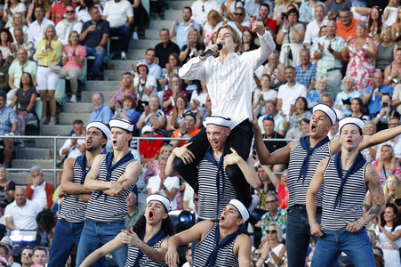 TV-Show 'Schlagerbooom Open Air 2025 - Die Berge leuchten!' in Kitzbühel