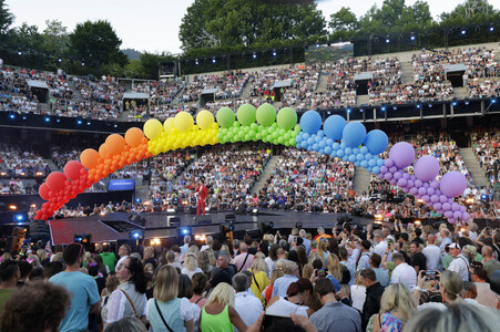 TV-Show 'Schlagerbooom Open Air 2025 - Die Berge leuchten!' in Kitzbühel