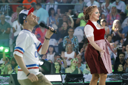 TV-Show 'Schlagerbooom Open Air 2025 - Die Berge leuchten!' in Kitzbühel