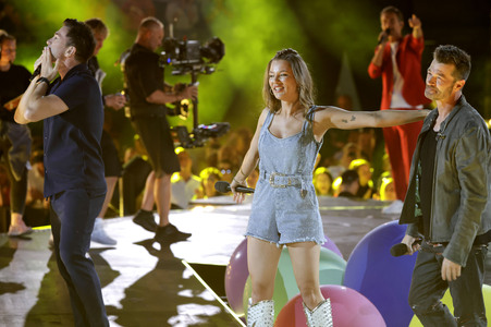 TV-Show 'Schlagerbooom Open Air 2025 - Die Berge leuchten!' in Kitzbühel