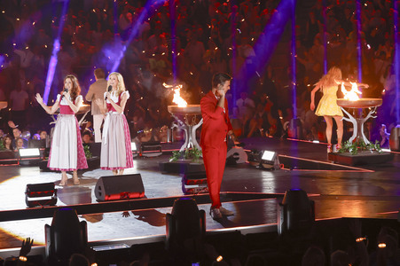 TV-Show 'Schlagerbooom Open Air 2025 - Die Berge leuchten!' in Kitzbühel