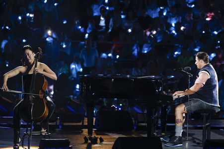 TV-Show 'Schlagerbooom Open Air 2025 - Die Berge leuchten!' in Kitzbühel