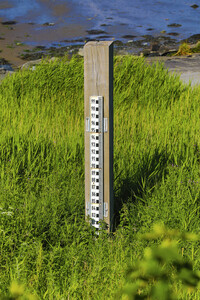 Symbolfoto Pegellatte