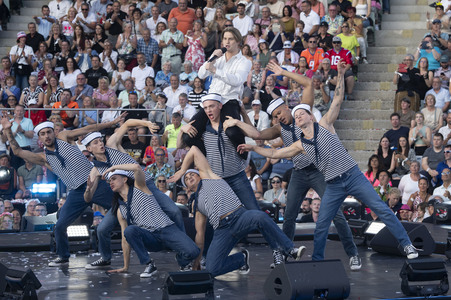 TV-Show 'Schlagerbooom Open Air 2025 - Die Berge leuchten!' in Kitzbühel