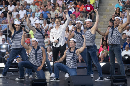 TV-Show 'Schlagerbooom Open Air 2025 - Die Berge leuchten!' in Kitzbühel