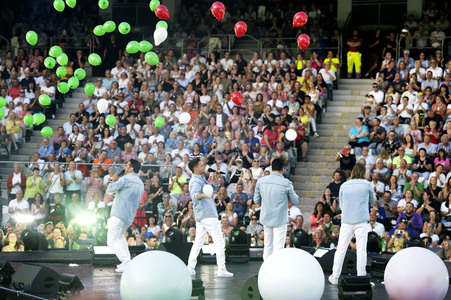 TV-Show 'Schlagerbooom Open Air 2025 - Die Berge leuchten!' in Kitzbühel