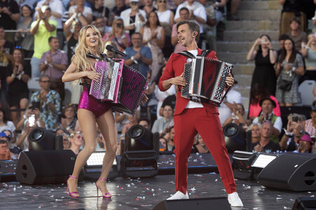 TV-Show 'Schlagerbooom Open Air 2025 - Die Berge leuchten!' in Kitzbühel