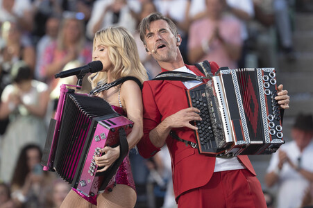 TV-Show 'Schlagerbooom Open Air 2025 - Die Berge leuchten!' in Kitzbühel