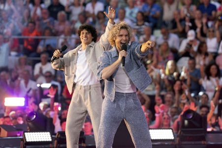 TV-Show 'Schlagerbooom Open Air 2025 - Die Berge leuchten!' in Kitzbühel