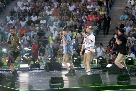TV-Show 'Schlagerbooom Open Air 2025 - Die Berge leuchten!' in Kitzbühel