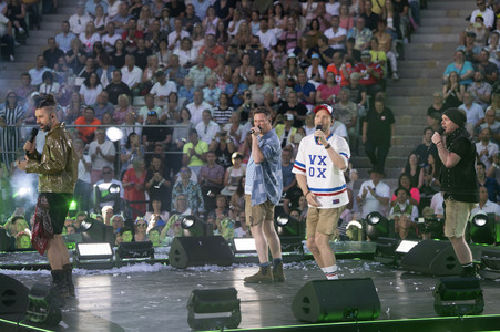 TV-Show 'Schlagerbooom Open Air 2025 - Die Berge leuchten!' in Kitzbühel