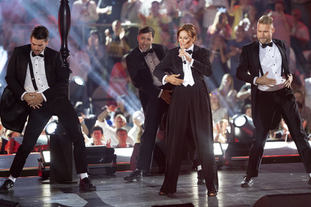 TV-Show 'Schlagerbooom Open Air 2025 - Die Berge leuchten!' in Kitzbühel