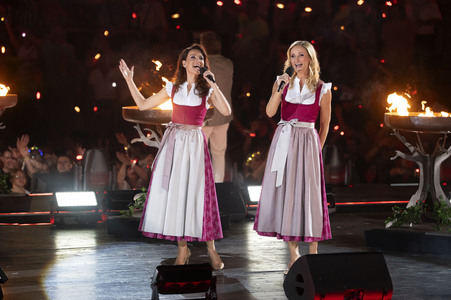 TV-Show 'Schlagerbooom Open Air 2025 - Die Berge leuchten!' in Kitzbühel