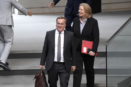 12. Sitzung des Deutschen Bundestages in Berlin