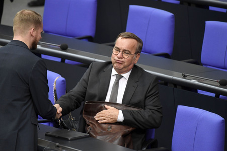 12. Sitzung des Deutschen Bundestages in Berlin