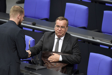 12. Sitzung des Deutschen Bundestages in Berlin