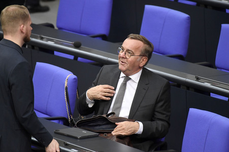 12. Sitzung des Deutschen Bundestages in Berlin