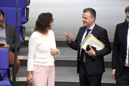 12. Sitzung des Deutschen Bundestages in Berlin