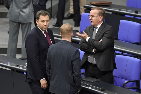 12. Sitzung des Deutschen Bundestages in Berlin