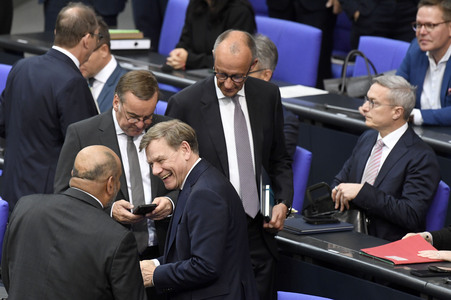 12. Sitzung des Deutschen Bundestages in Berlin