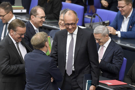 12. Sitzung des Deutschen Bundestages in Berlin