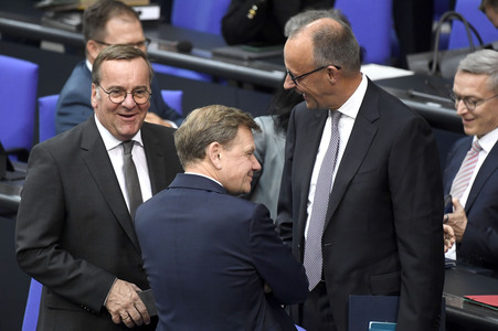 12. Sitzung des Deutschen Bundestages in Berlin