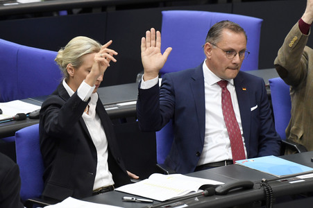 12. Sitzung des Deutschen Bundestages in Berlin