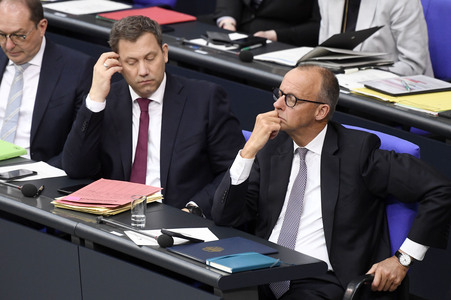 12. Sitzung des Deutschen Bundestages in Berlin