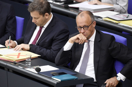 12. Sitzung des Deutschen Bundestages in Berlin