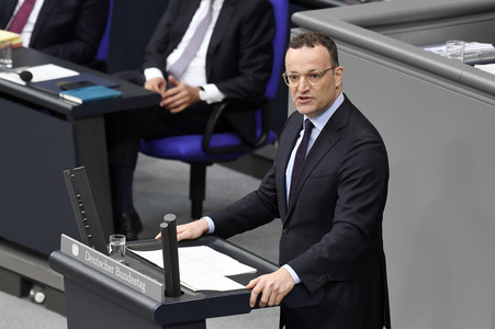 12. Sitzung des Deutschen Bundestages in Berlin