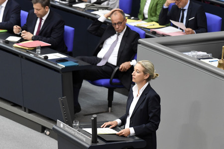 12. Sitzung des Deutschen Bundestages in Berlin