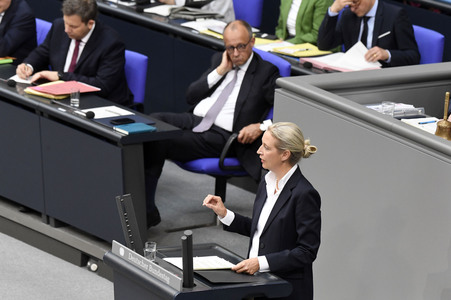 12. Sitzung des Deutschen Bundestages in Berlin