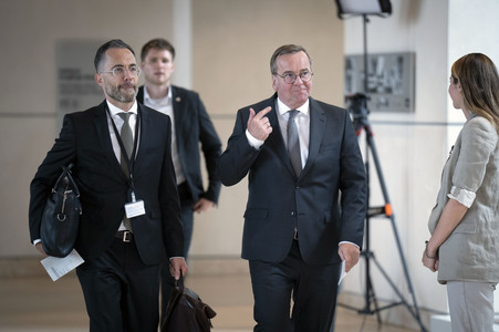 12. Sitzung des Deutschen Bundestages in Berlin