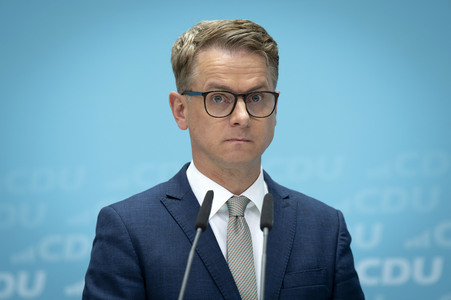 Pressekonferenz der CDU nach den Gremiensitzungen in Berlin