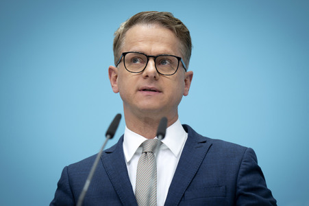 Pressekonferenz der CDU nach den Gremiensitzungen in Berlin