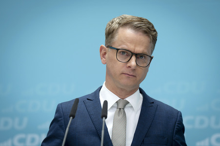 Pressekonferenz der CDU nach den Gremiensitzungen in Berlin