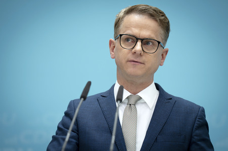 Pressekonferenz der CDU nach den Gremiensitzungen in Berlin