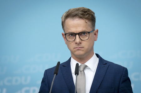 Pressekonferenz der CDU nach den Gremiensitzungen in Berlin