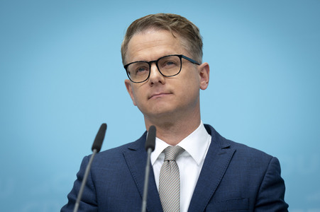 Pressekonferenz der CDU nach den Gremiensitzungen in Berlin