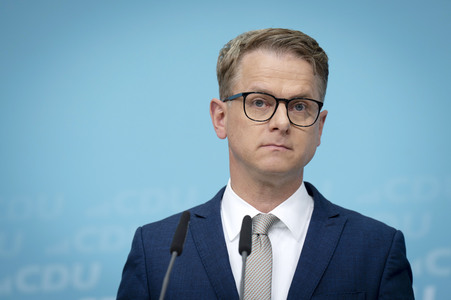 Pressekonferenz der CDU nach den Gremiensitzungen in Berlin