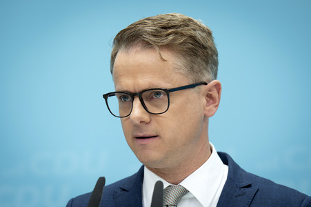 Pressekonferenz der CDU nach den Gremiensitzungen in Berlin