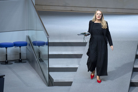 12. Sitzung des Deutschen Bundestages in Berlin