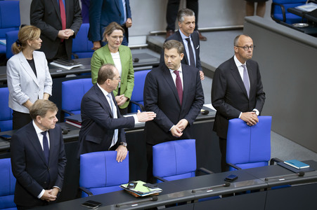 12. Sitzung des Deutschen Bundestages in Berlin