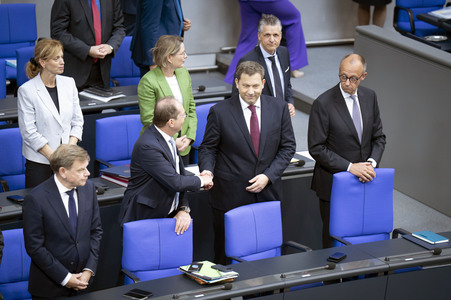 12. Sitzung des Deutschen Bundestages in Berlin