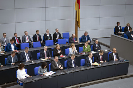 12. Sitzung des Deutschen Bundestages in Berlin