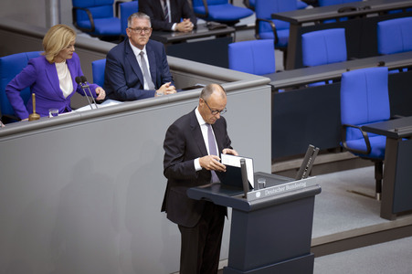 12. Sitzung des Deutschen Bundestages in Berlin