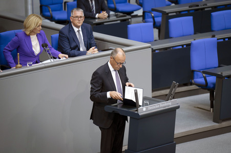 12. Sitzung des Deutschen Bundestages in Berlin